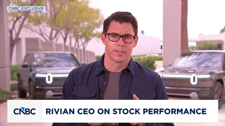 Watch CNBC's full interview with Rivian CEO RJ Scaringe