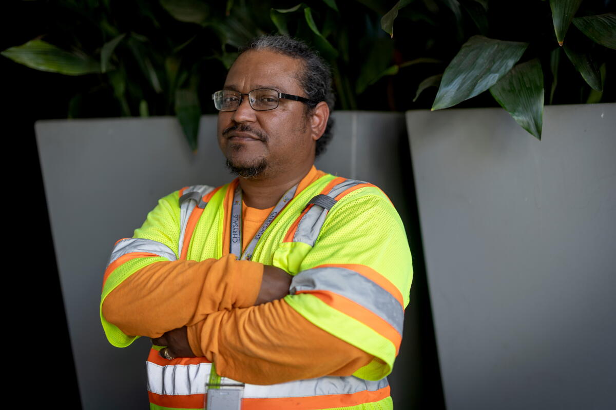 Road Project Supervisor Michael Mata poses for a photo