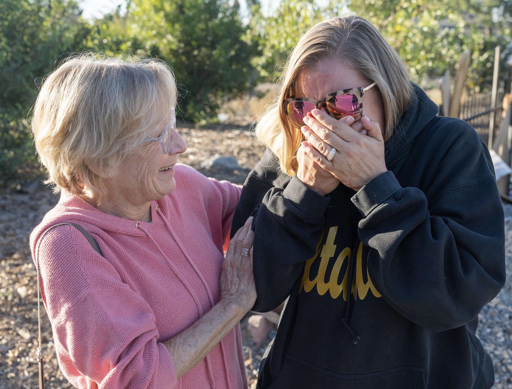 Jonni Miller's conversation with neighbor Lily Knight was emotional.