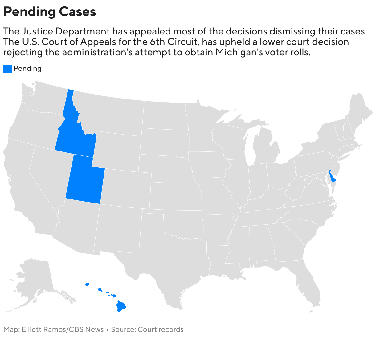 Pending Cases (Choropleth Map)