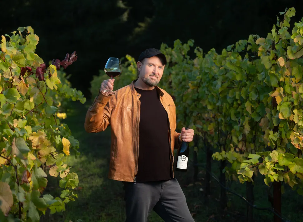 Xander Soren's wines make the case for pairing Pinot Noir with sushi