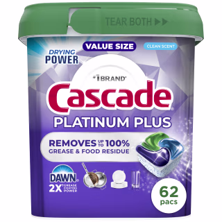 Cascade Platinum Plus Dishwasher Pods