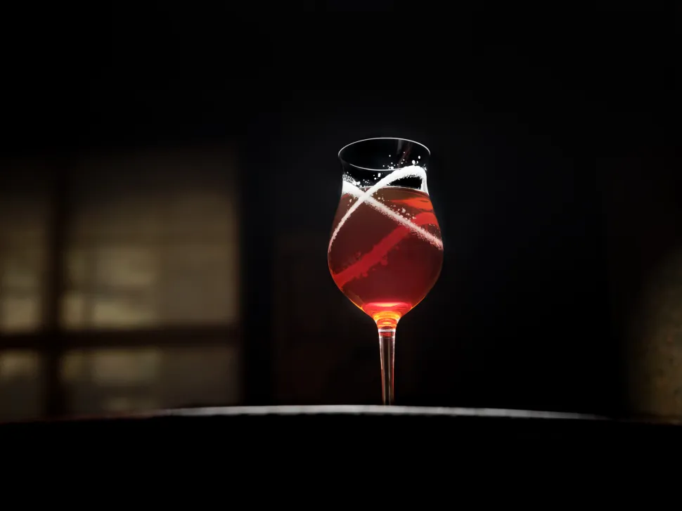 How a bar is building a cocktail menu around its art collection