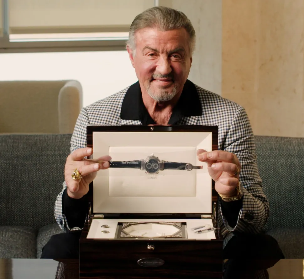 Sylvester Stallone and the Patek Philippe Master Chime