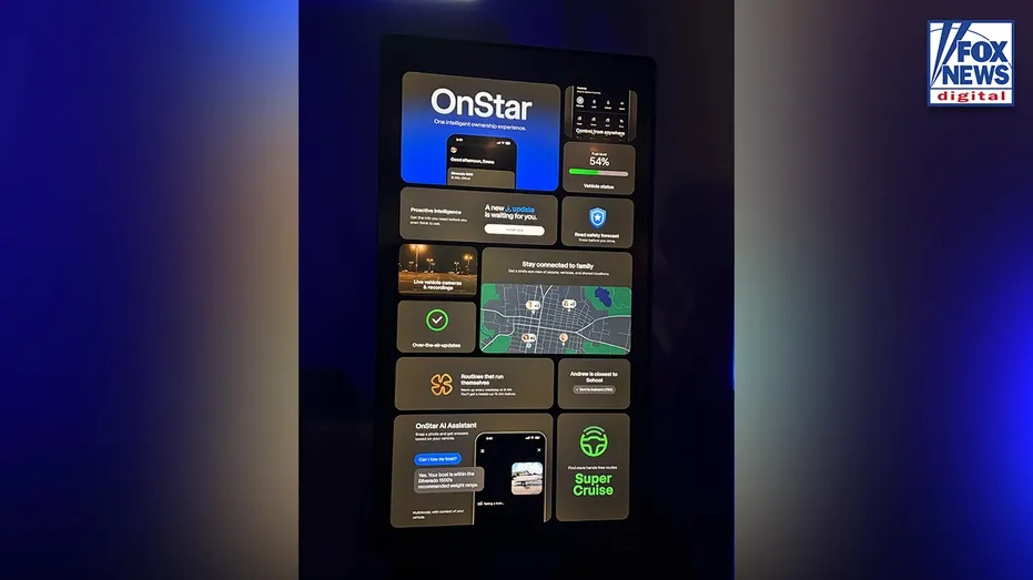 General Motors unveiled features planned for the OnStar platform