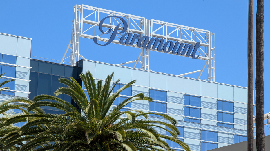 The Paramount Studios entered Hollywood