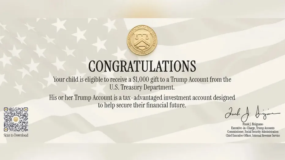 News Social Security Trump Account offers $1,000 to eligible babies